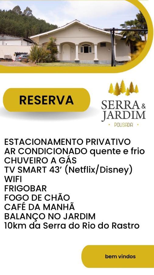Pousada Serra & Jardim Bom Jardim da Serra Exterior foto